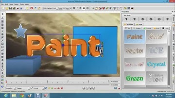How to make animation for your presentation etc by using Aurora 3D Animation Maker