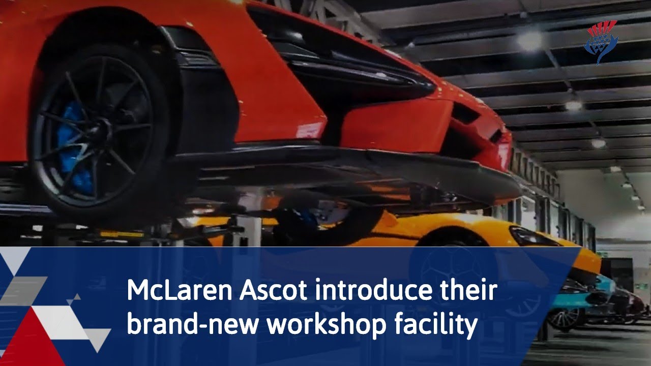 McLaren Ascot introduce their brandnew facility YouTube
