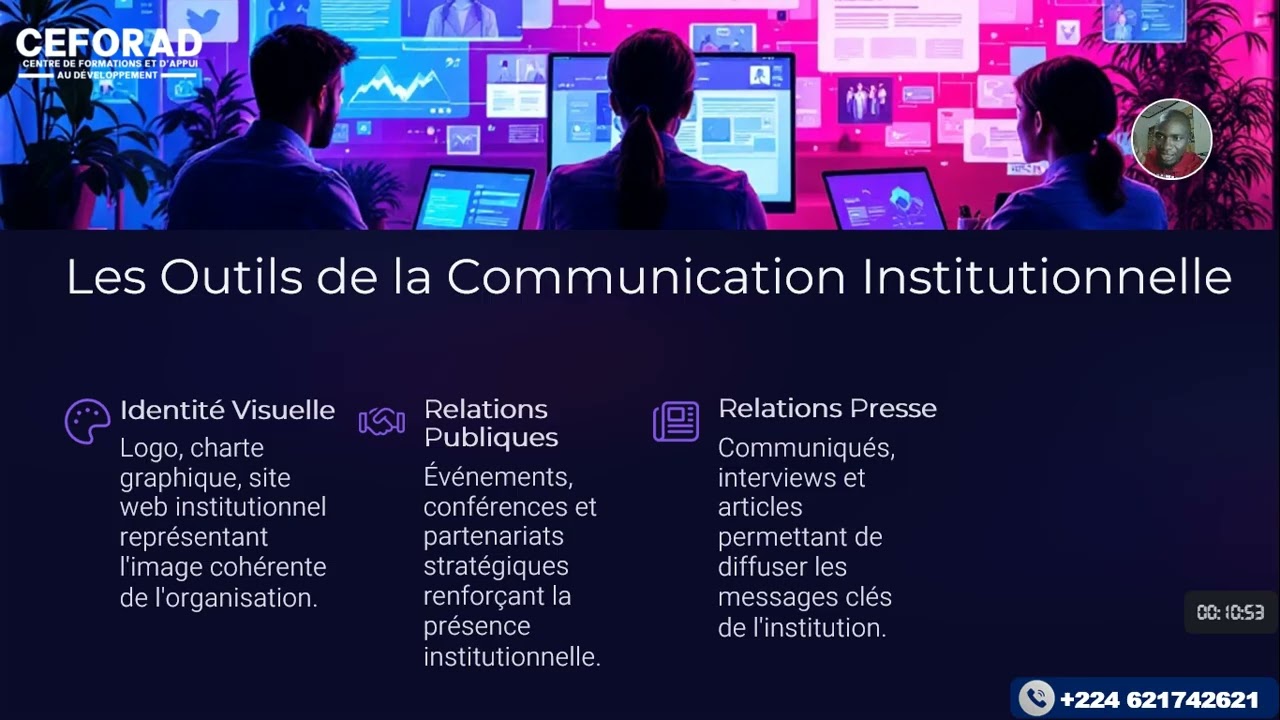 COMMUNICATION INSTITUTIONNELLE PARTIE 1