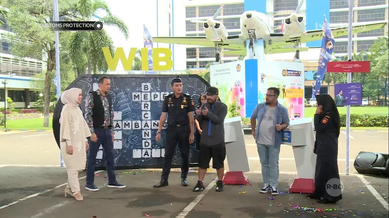 Keseruan Syuting Waktu Indonesia Bercanda NET TV Goes To Customs - Customs Protection