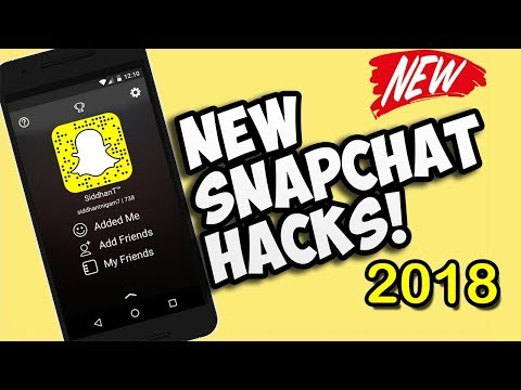 SNAPCHAT HACKS 2018 Snapchat Tricks & Tips