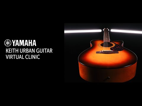 Yamaha Keith Urban Guitar Virtual Clinic