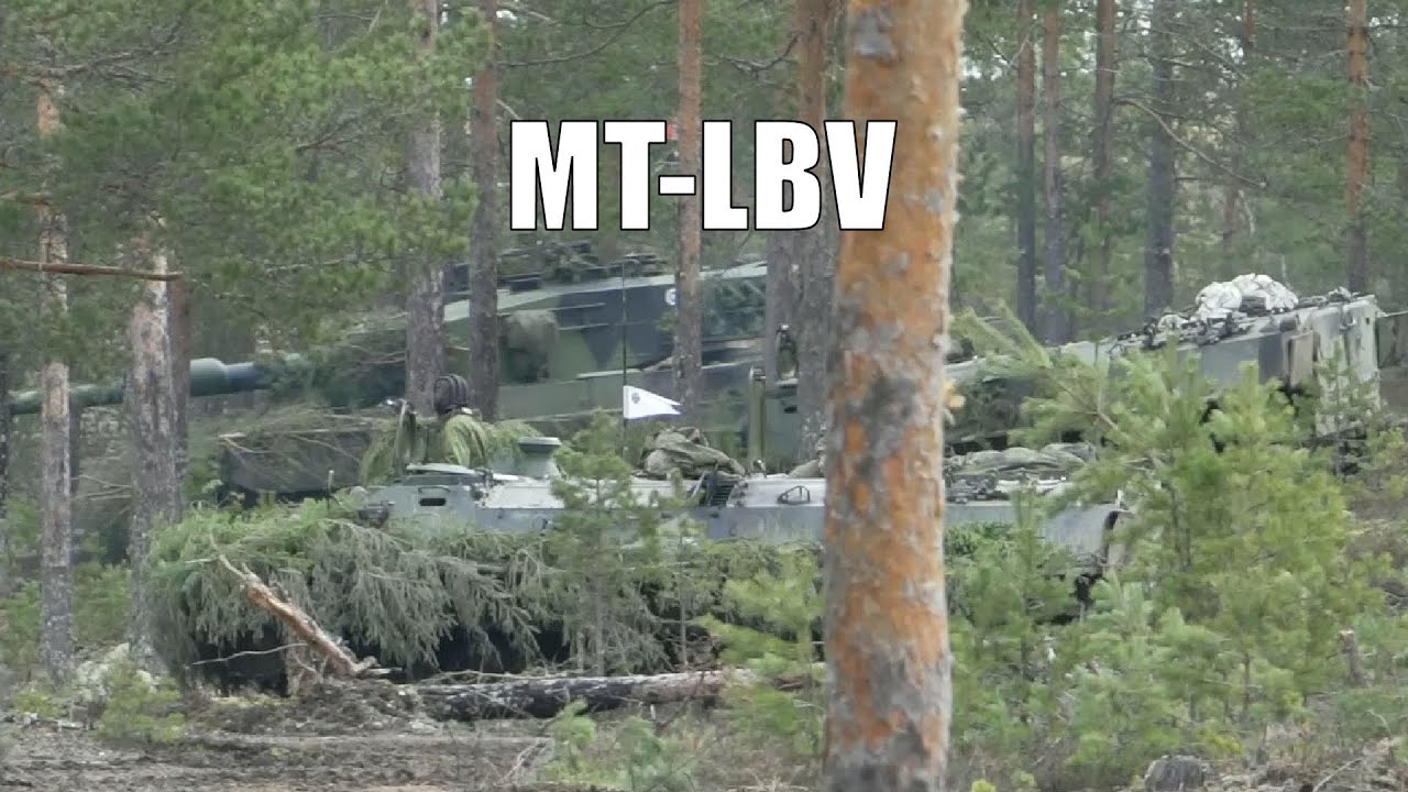 MT-LBV Armored Tracked Vehicle Forest Maneuvers - Arrow 24