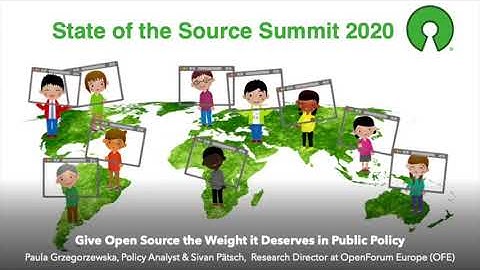 State of the Source 2020: Give Open Source the Weight it Deserves in Public Policy