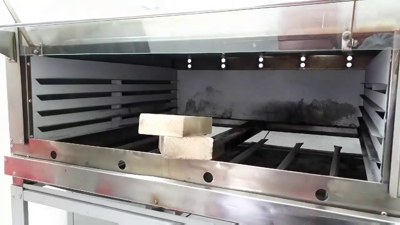 Mostrando a adaptação dentro do meu forno Venâncio!