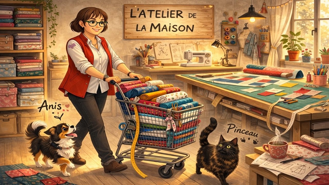 Craquage couture à Maastricht : tissus magnifiques & patrons