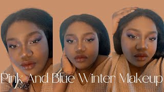 Pink and Blue Makeup | Dark Skin Friendly | Glamidays