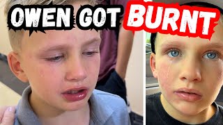 owen got burnt chriss backpack is gone real moroccan food
