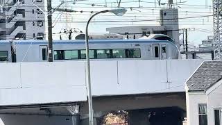 E657系K3編成オレンジパーシェモンときわ64号品川行き