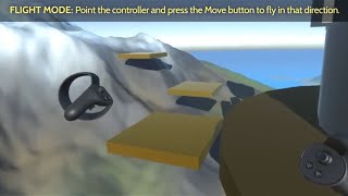 VR Touch Movement System for the Oculus Touch