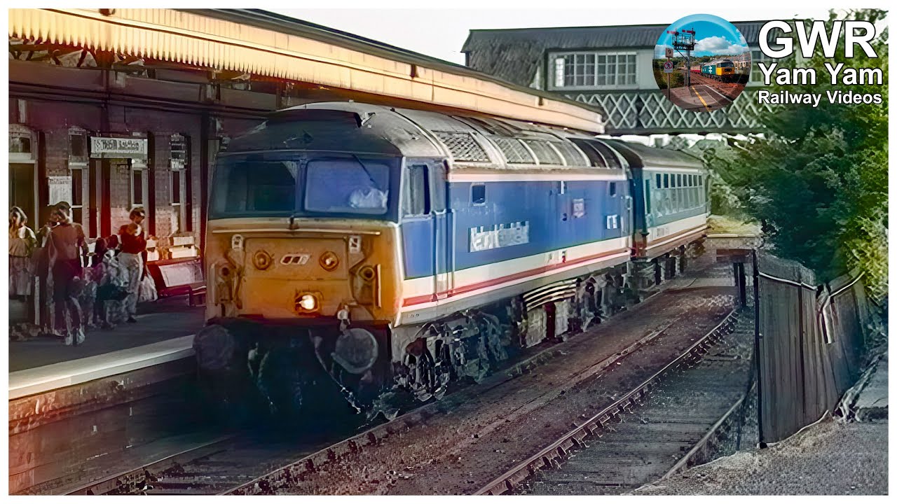 Network SouthEast 47s around Yeovil in the 1990s - 4k Remaster