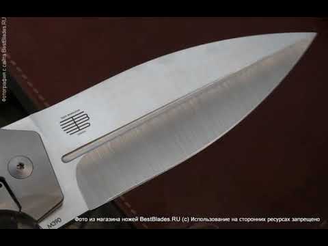 Складной нож Reate T4000 (Tashi Bharucha, M390, коричневая микарта)
