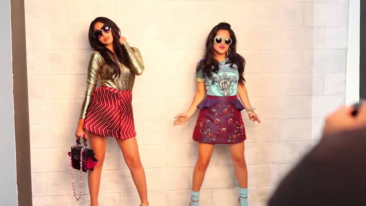 Behind The Scenes Of Jasmine V Becky Gs February 2014 Cover Shoot