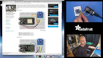CircuitPython Hardware: LIS3DH Accelerometer with Tony D!