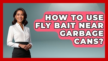 How To Use Fly Bait Near Garbage Cans? - Insects and Invaders