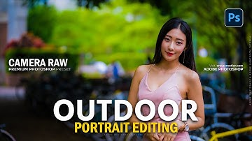 Photoshop Tutorial: Outdoor Portrait Editing in Photoshop । Adobe Photoshop Photo Editing