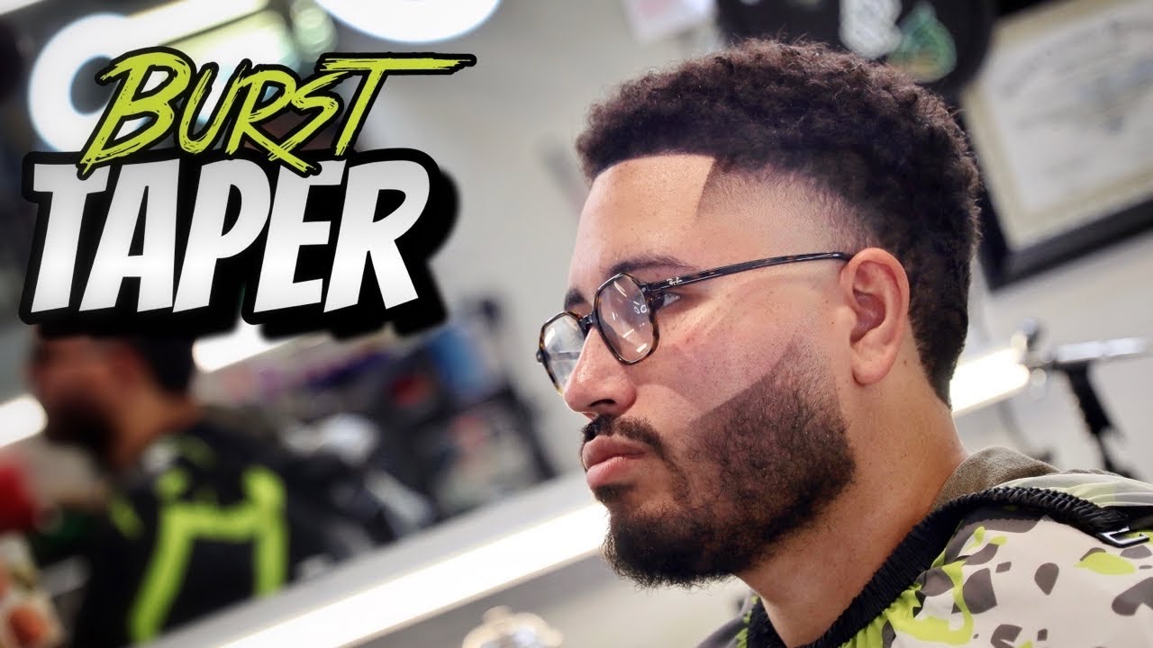 HE FINALLY LET ME CUT HIS HAIR!!! Burst Taper Hair Tutorial