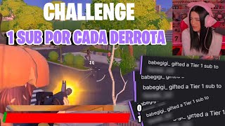 BABE GIGI REGALA SUBS SI PIERDE PARTIDAS EN FORTNITE :C | SALE RECONTRA MAL xD