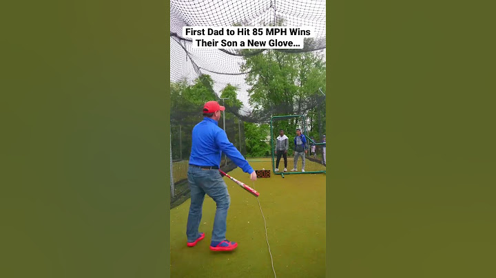 If Your Dad Hits 85+ MPH Exit Velo, You Win a $300 Baseball GLOVE! #shorts #baseball