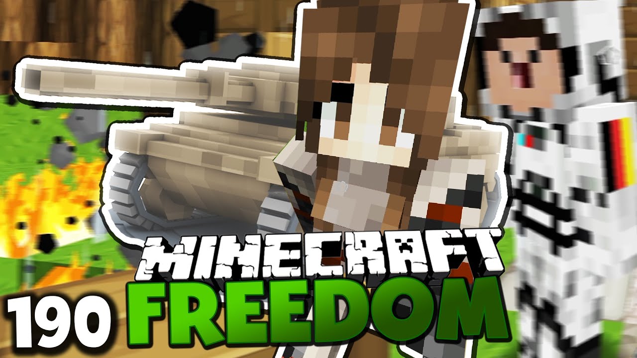 PANZER TRANSFORMER RÜSTUNG! & MEINE ZUKÜNFTIGE FRAU! ✪ Minecraft FREEDOM #190 | Paluten