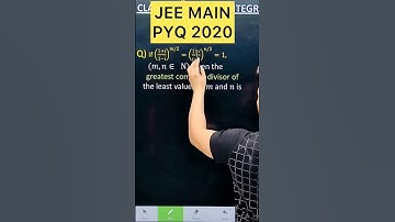Q) If ( 1 + i /1-i)^m/2 = (1 + i /1-i)^m/2 = 1  (m, n ∈ N), then the greatest i-1 common divisor