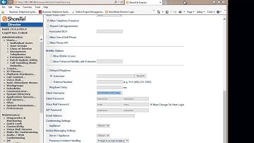 How to Add Users to ShoreTel Mobile Router and in Shoreware Director