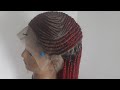 Late night Knotless Braid &amp; feed-in-braids tutorial