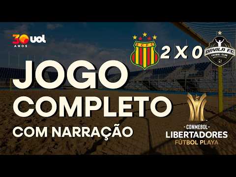 SAMPAIO CÔRREA X DÁVILA FC | LIBERTADORES PRAIA | SEMIFINAL | COM IMAGENS — football video