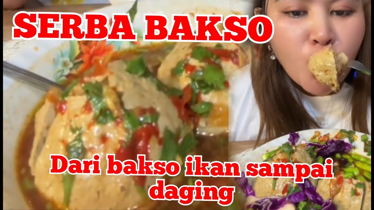 SERBA BAKSO BIAR OTAK CENGHAR #mukbang #mukbang #bakso