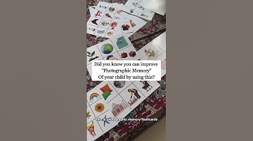 🎯How to Build Photographic Memory in Kids | Flashcard Techniques!✅ #parentingtips #flashcards #rbe