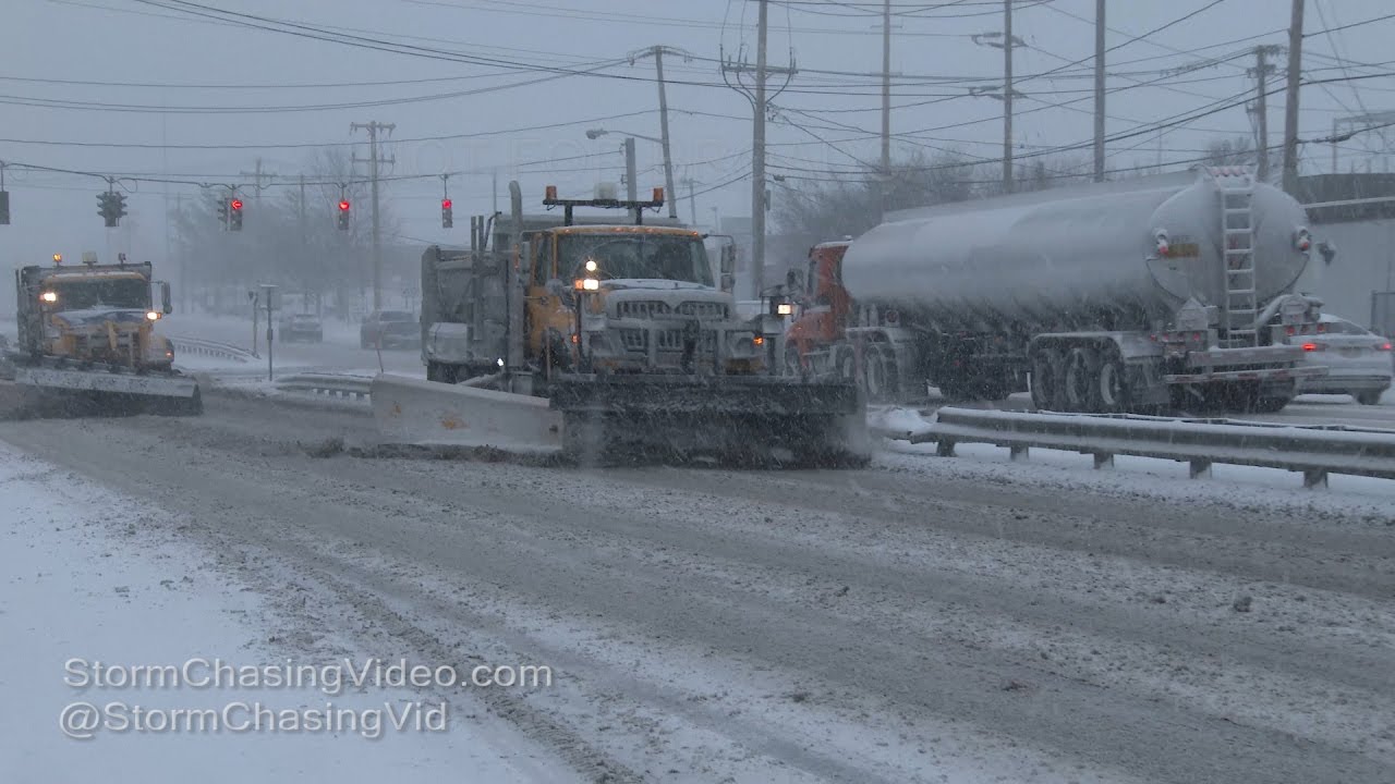 Nassau County - Long Island Evening Heavy Snow - 1/7/2017
