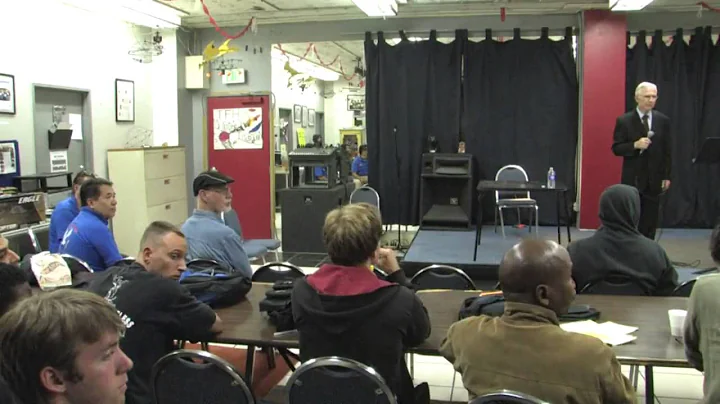 Rusty Ruscetta Speaks at the Hope for Homeless You...