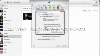How to convert any audio file into mp3 using iTunes?