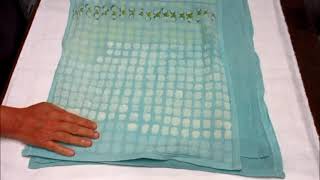 15 Minutes With Aunt Cathy Aqua Crinkle Towels And Painting Tips