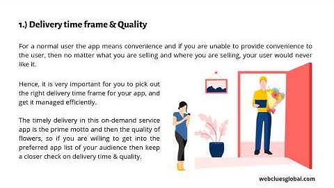 What you must consider before making Flower Delivery App? | WebClues Global