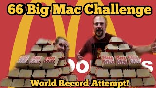 Most Big Macs Eaten In One Sitting |WORLD RECORD? |Molly Schuyler | manvfood |Joey Chestnut