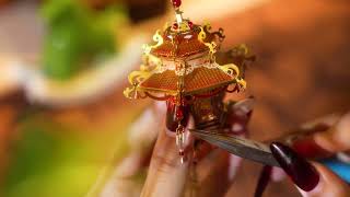 Butterfly Shadow Lantern and Six Auspicious Linglong