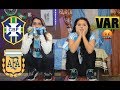 ARGENTINA VS BRASIL | REACCIONES DE HINCHAS ARGENTINOS | COPA AMERICA 2019 |