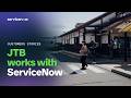 JTB drives digital transformation with 113 years of expertise and the power of ServiceNow AI Agents