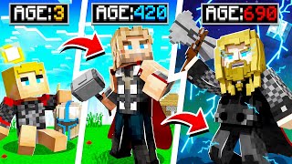 Upgrading THOR into GOD THOR in MINECRAFT!