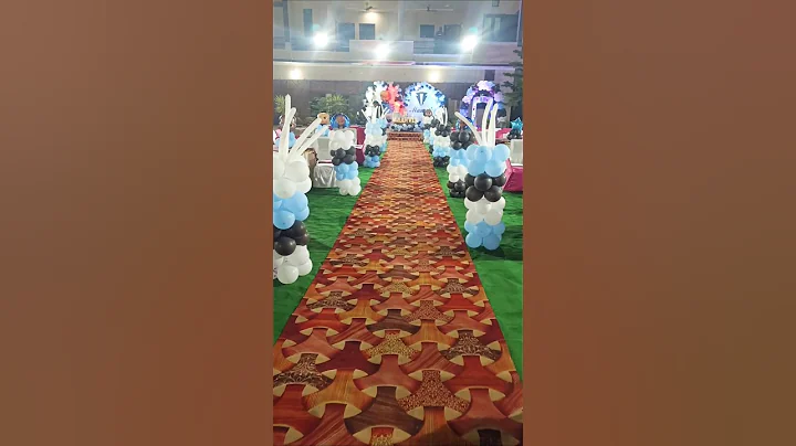 Boss baby theme || balloon decoration || #birthday #balloon #decoration #ideas #bossbaby #babyboss