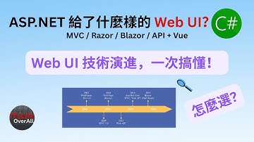ASP.Net 給了我們什麼 UI？ 優缺點？ 【Web 篇】