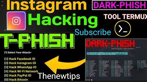 "Insta Ethical Hacking Using Termux || Account hack for Beginners" insta account H@cking ||