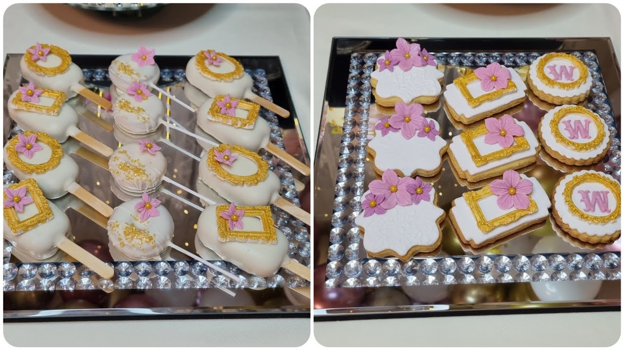 تزيين صابلي بعجينة السكر/ماكنوم Magnum/تتمة تحضيرات البوفي