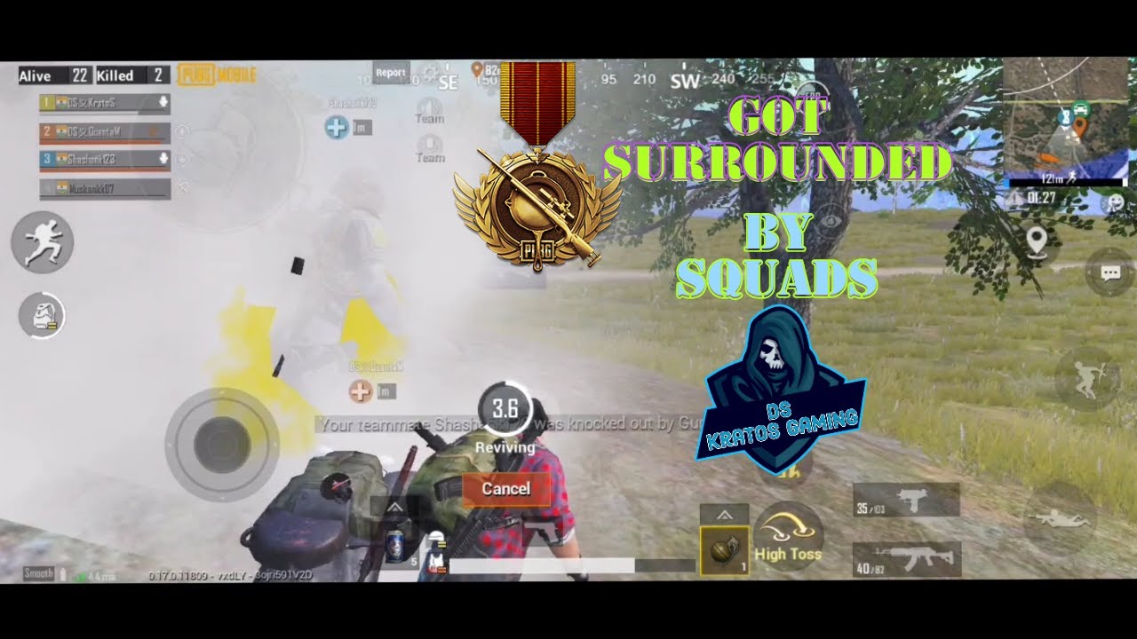 Got surrounded by Squads | They killed my Teammates | Intense Gameplay ...