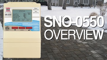 HBX SNO-0550 Control Introduction