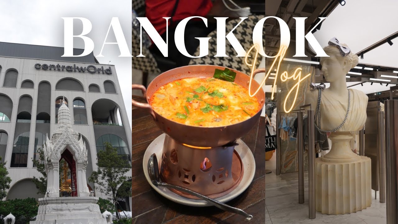 Видеоблог из Бангкока 🇹🇭: шопинг, гастрономические приключения, Central World