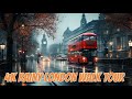 Relaxing London Rainy Street Walk Real City Sounds & Evening Vibes | 4K Walking Tour