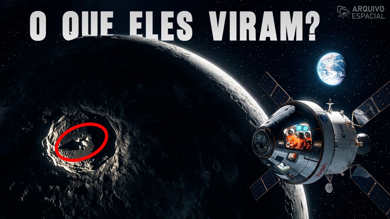 O QUE Artemis 2 Encontrou no LADO OCULTO da Lua e VOCÊ precisa ver | Imagens Reais