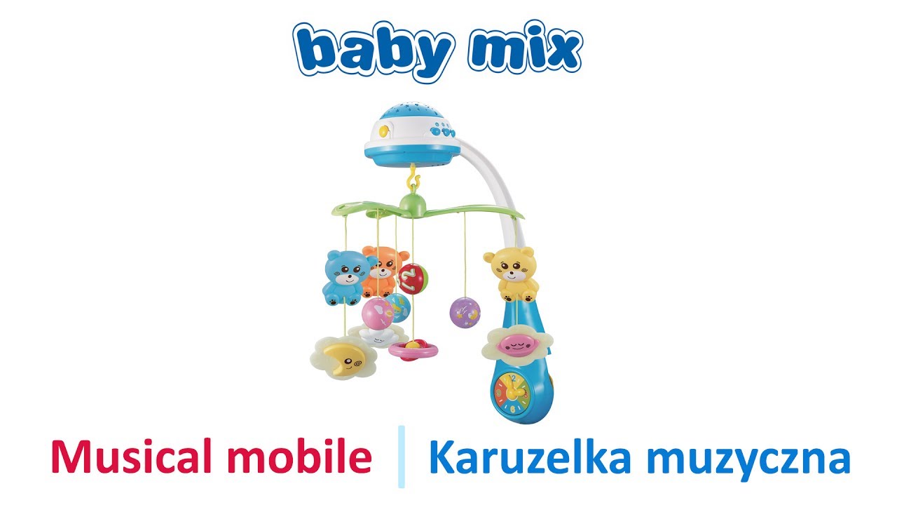 baby mix musical mobile